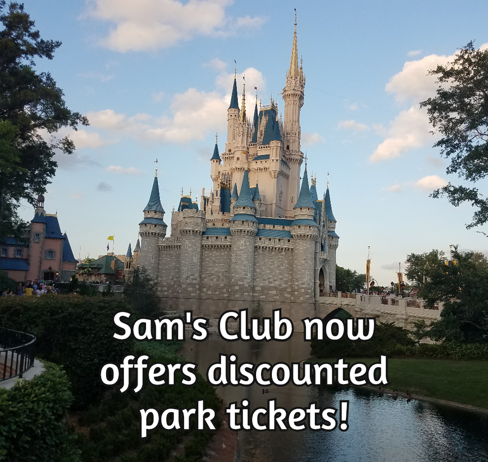 Sam's Club discounted walt Disney park tickets Cheers For The Ears